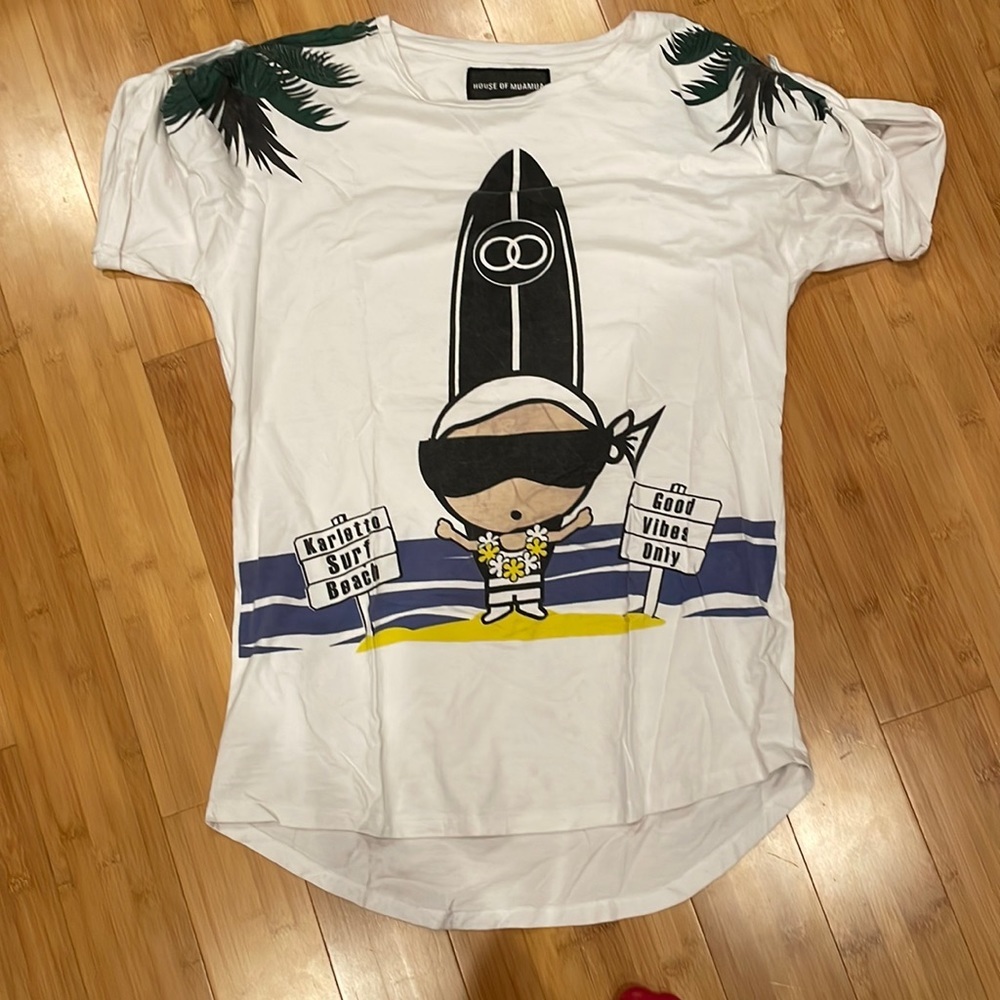 House of Muamua T-shirt Ladies Large